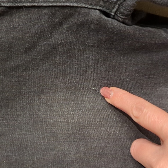 K.Jordan Black Washed Jeans Embellished Bling Size 14 - Picture 6 of 13